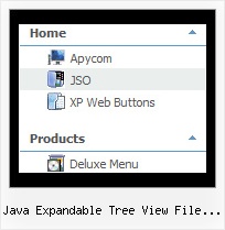 Java Expandable Tree View File Selector Menu Tree Frames
