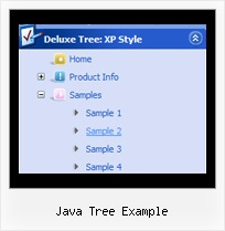 Java Tree Example Tree Popup Submenu