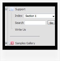 Java Tree View And Panels Examples Tree Onmouseover Frame