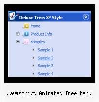 Javascript Animated Tree Menu Javascript Tree Scroll