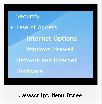 Javascript Menu Dtree Tree Rollover Drop Down