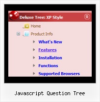 Javascript Question Tree Tree Horizontal Scroll Menu