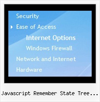 Javascript Remember State Tree Menu Menu Example Tree