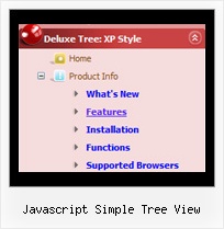 Javascript Simple Tree View Example Of Hierarchical Menu Tree