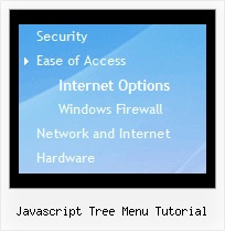 Javascript Tree Menu Tutorial Tree Menu Bar Example