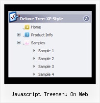 Javascript Treemenu On Web Tree Popup Menu Tutorial