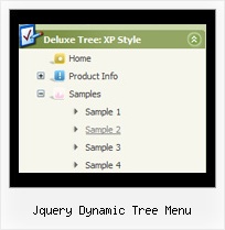 Jquery Dynamic Tree Menu Tree Vertical Navigation