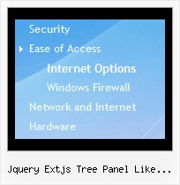Jquery Extjs Tree Panel Like Plugin Tree Menu Frame Support