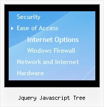Jquery Javascript Tree Menus Tree Horizontal