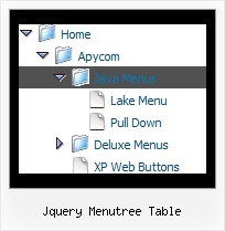 Jquery Menutree Table Windows Xp Style Menu Tree