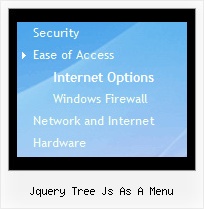 Jquery Tree Js As A Menu Javascript Tree Top