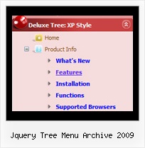 Jquery Tree Menu Archive 2009 Tree Collapse Javascript Example