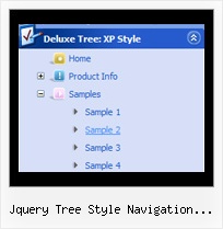 Jquery Tree Style Navigation Example Moving Tree Menu