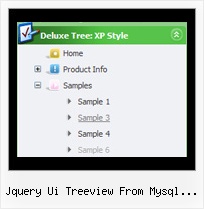 Jquery Ui Treeview From Mysql Database Tree Sliding Menu