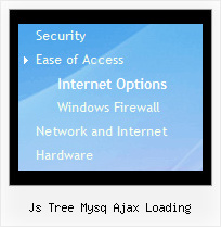 Js Tree Mysq Ajax Loading Pull Down Menu Tree