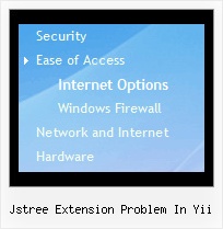 Jstree Extension Problem In Yii Tree Fade In Menu System