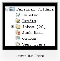 Jstree Own Icons Tree Menu List