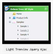 Light Treeview Jquery Ajax Java Menu Tree