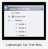 Lightweight Css Tree Menu Mouseover Menu Tree