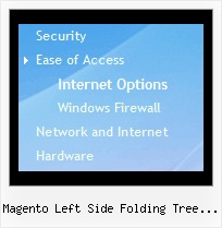 Magento Left Side Folding Tree Navigation Dhtml Tree Code Navigation Menu