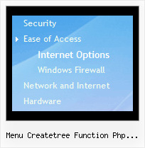 Menu Createtree Function Php Pgsql Lenux Tree Example Code Dropdown Menu