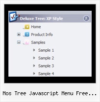 Mos Tree Javascript Menu Free Download Sliding Menus Trees