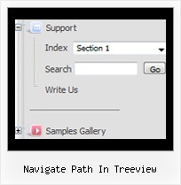 Navigate Path In Treeview Tree Popup On Mouse Over