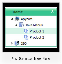 Php Dynamic Tree Menu Tree Sliding Menu Examples Scroll