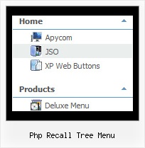Php Recall Tree Menu Tree Menu Cascade