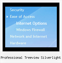 Professional Treeview Silverlight Tree This Select