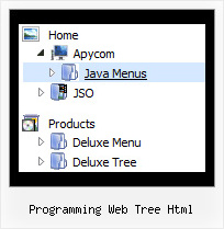 Programming Web Tree Html Cascading Menu Example Tree