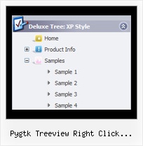 Pygtk Treeview Right Click Context Menu Script Tree Menu Vertical Frame