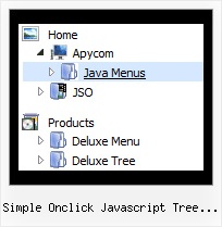 Simple Onclick Javascript Tree Menu Tree Drop Down Multiple