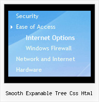 Smooth Expanable Tree Css Html Create Tree Expand Menus