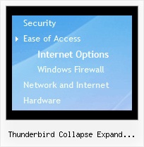 Thunderbird Collapse Expand Folder Tree Shortcut Tree Create Select