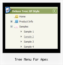 Tree Menu For Apex Tree Scroll Menu Samples