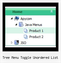 Tree Menu Toggle Unordered List Tree View Sliding Tree Menu