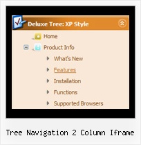 Tree Navigation 2 Column Iframe Tree Drag Drop Web Tree