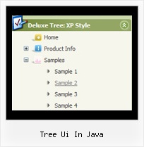 Tree Ui In Java Expandable Tree Menu