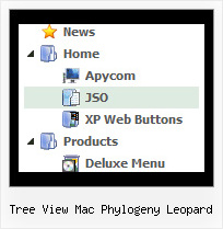 Tree View Mac Phylogeny Leopard Tree Create Cascading Menus