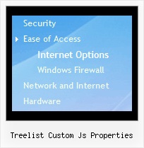 Treelist Custom Js Properties Tree State Dropdown