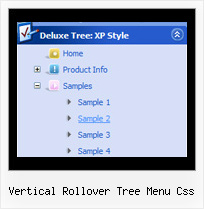 Vertical Rollover Tree Menu Css Tree Dhtml