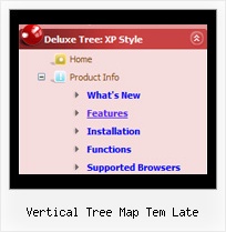 Tree Cascade Or Cascading Menu Vertical Tree Map Tem Late Vertical Tree Map Tem Late Ejemplos Menus Desplegables Tree