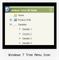 Windows 7 Tree Menu Icon Cross Browser Tree Menu