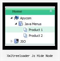 Xmltreeloader Js Hide Node Crear Un Menu Desplegable Tree