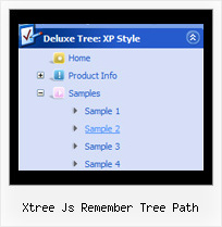 Xtree Js Remember Tree Path Tree Dynamic Drop Downs