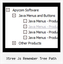 Xtree Js Remember Tree Path Tree Expand Menu