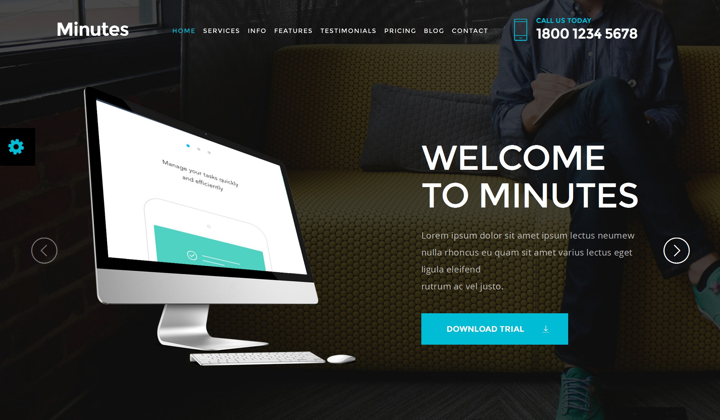 HTML5 Bootstrap Magazine Theme