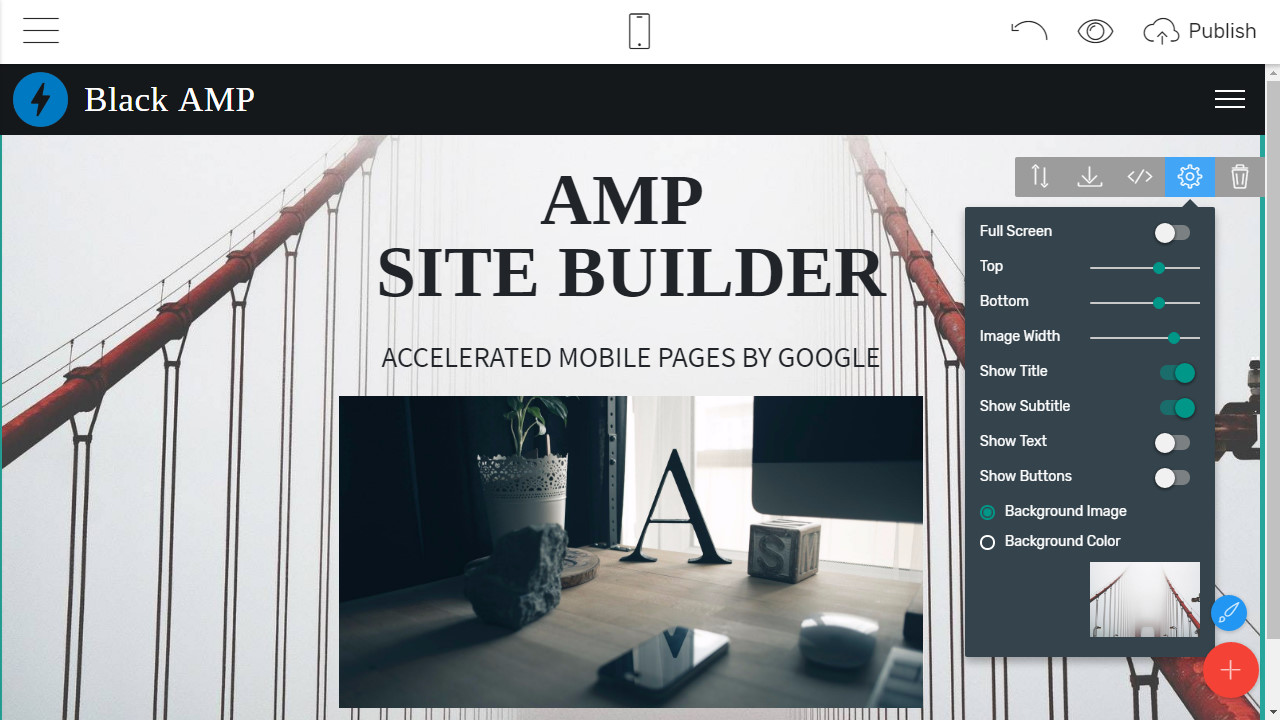 Mobile Website Builder