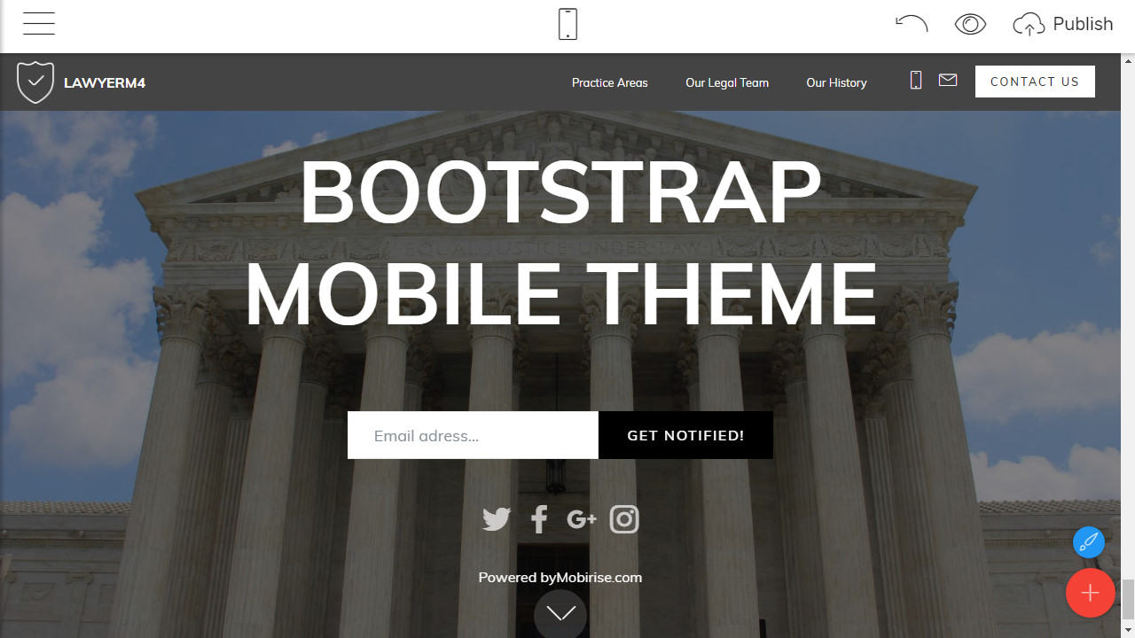 Responsive Website Theme